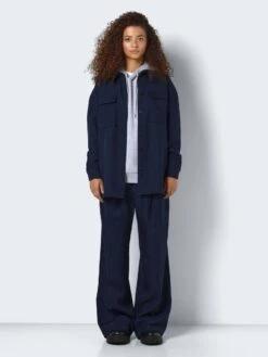 Noisy May OVERSIZED SHIRT JACKET 11 Noisy May OVERSIZED SHIRT JACKET -Noisy May Clothing Shop 27028785 NavyBlazer 004