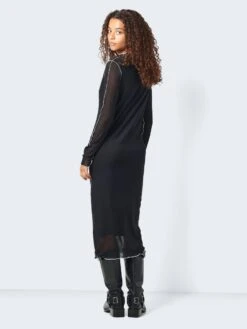 Noisy May LONG SLEEVED MESH DRESS 11 Noisy May LONG SLEEVED MESH DRESS -Noisy May Clothing Shop 27028893 Black 005