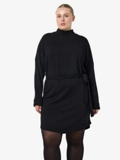 Noisy May CURVE KNITTED MINI DRESS