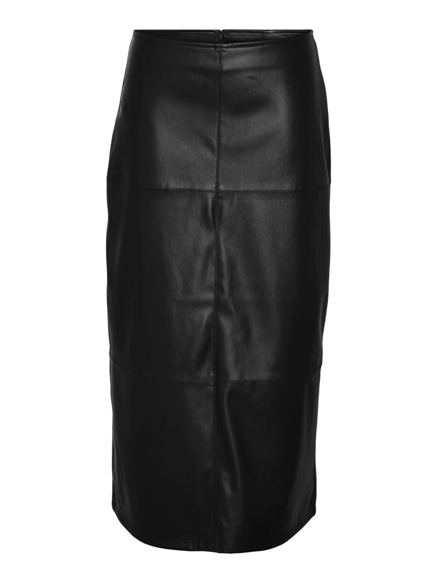 Noisy May LONG FAUX LEATHER SKIRT 8 Noisy May LONG FAUX LEATHER SKIRT - Image 6