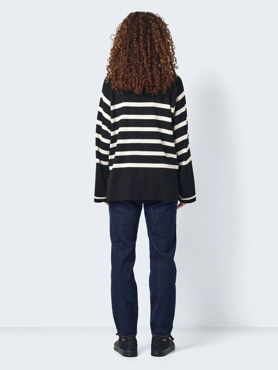 Noisy May STRIPED KNITTED PULLOVER 6 Noisy May STRIPED KNITTED PULLOVER - Image 4