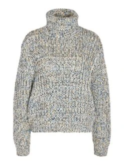 Noisy May KNITTED HIGH NECK PULLOVER 13 Noisy May KNITTED HIGH NECK PULLOVER -Noisy May Clothing Shop 27029110 Eggnog 1081959 001