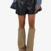 Noisy May FAUX LEATHER SHORTS 2 Noisy May FAUX LEATHER SHORTS -Noisy May Clothing Shop 27029281 Black 003