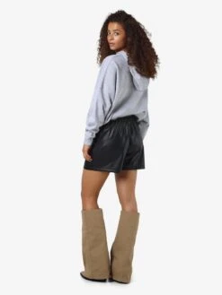 Noisy May FAUX LEATHER SHORTS -Noisy May Clothing Shop 27029281 Black 005