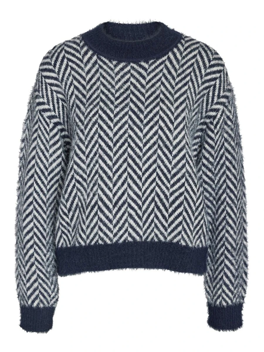 Noisy May PATTERNED KNITTED PULLOVER 8 Noisy May PATTERNED KNITTED PULLOVER - Image 6