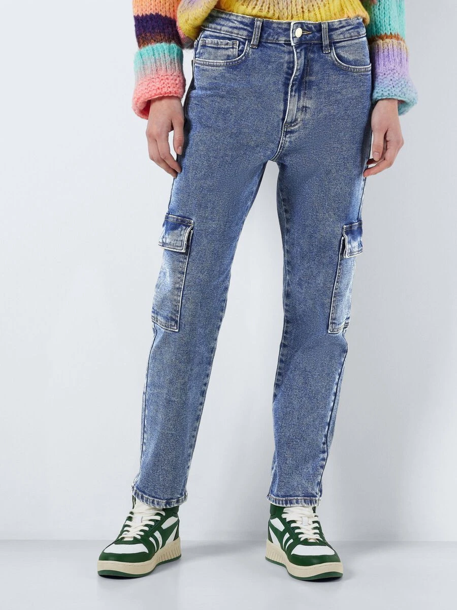 Noisy May NMMONI CROPPED CARGO JEANS 4 Noisy May NMMONI CROPPED CARGO JEANS - Image 2