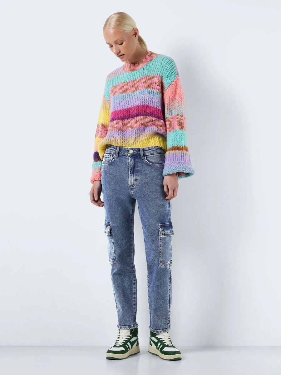 Noisy May NMMONI CROPPED CARGO JEANS 5 Noisy May NMMONI CROPPED CARGO JEANS - Image 3