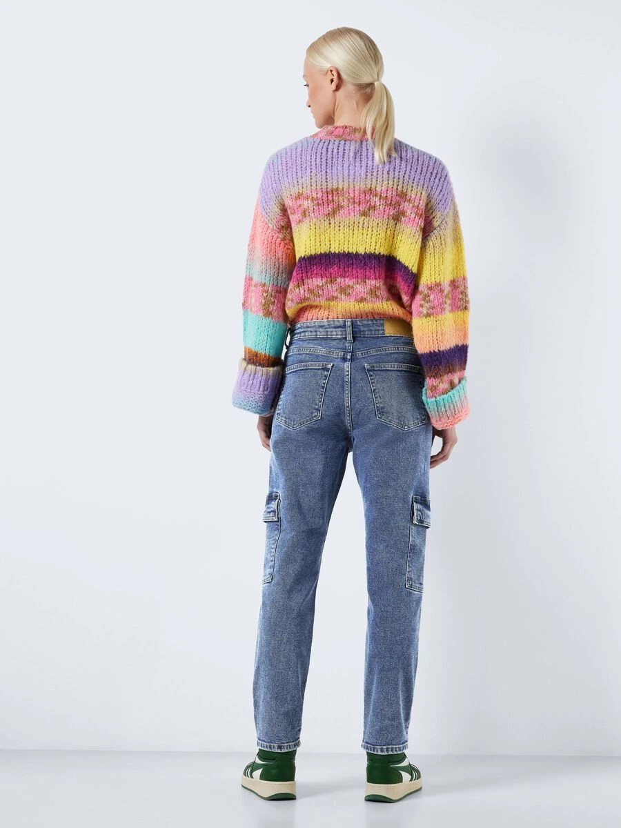 Noisy May NMMONI CROPPED CARGO JEANS 6 Noisy May NMMONI CROPPED CARGO JEANS - Image 4