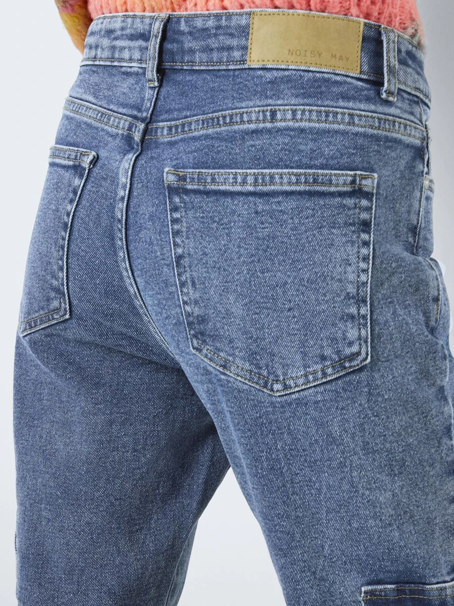 Noisy May NMMONI CROPPED CARGO JEANS 8 Noisy May NMMONI CROPPED CARGO JEANS - Image 6