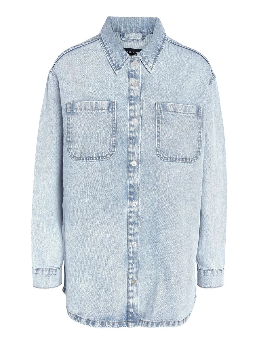 Noisy May DENIM SHIRT JACKET 8 Noisy May DENIM SHIRT JACKET - Image 6