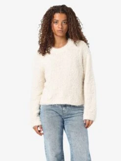 Noisy May FLUFFY KNITTED PULLOVER
