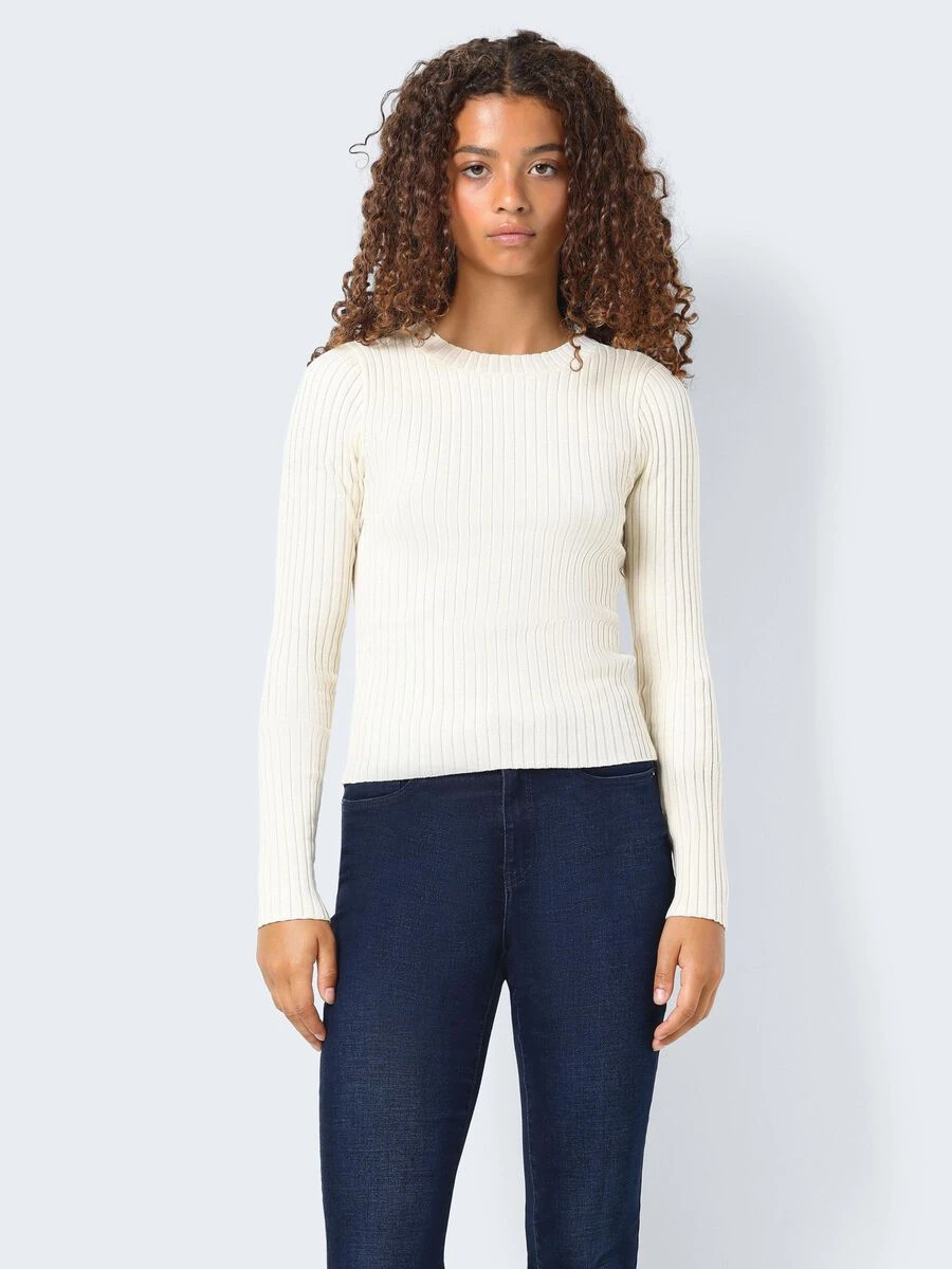 Noisy May RIBBED KNITTED PULLOVER 4 Noisy May RIBBED KNITTED PULLOVER - Image 2