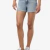 Noisy May HIGH-WAISTED DENIM SHORTS -Noisy May Clothing Shop 27029490 LightBlueDenim 003