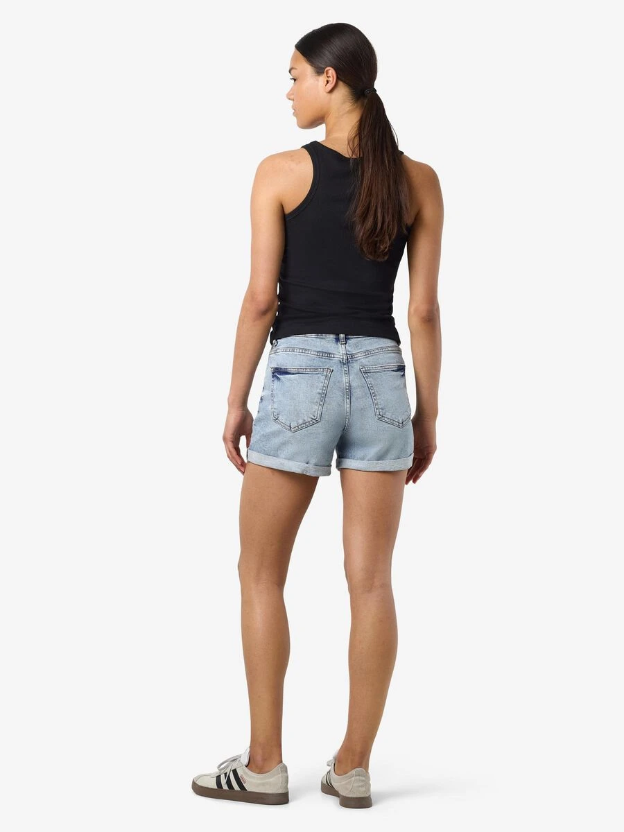Noisy May HIGH-WAISTED DENIM SHORTS 5 Noisy May HIGH-WAISTED DENIM SHORTS - Image 3