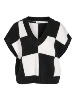 Noisy May SHORT SLEEVED KNITTED PULLOVER -Noisy May Clothing Shop 27029684 Black 1094113 001