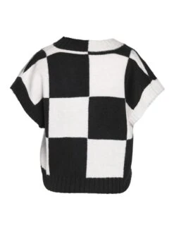 Noisy May SHORT SLEEVED KNITTED PULLOVER -Noisy May Clothing Shop 27029684 Black 1094113 002