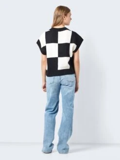 Noisy May SHORT SLEEVED KNITTED PULLOVER -Noisy May Clothing Shop 27029684 Black 1094113 005