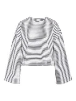 Noisy May STRIPED TOP -Noisy May Clothing Shop 27029939 BrightWhite 1112188 001