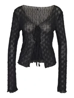 Noisy May CRINKLED CARDIGAN -Noisy May Clothing Shop 27030027 Black 001