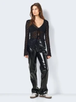 Noisy May CRINKLED CARDIGAN -Noisy May Clothing Shop 27030027 Black 004