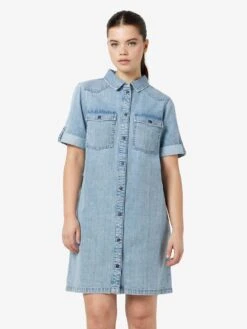 Noisy May SHORT SLEEVED DENIM DRESS