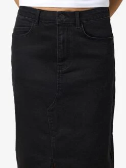 Noisy May MIDI DENIM SKIRT 14 Noisy May MIDI DENIM SKIRT -Noisy May Clothing Shop 27030078 BlackDenim 006
