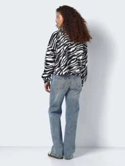 Noisy May ZEBRA PRINTED TOP 11 Noisy May ZEBRA PRINTED TOP -Noisy May Clothing Shop 27030112 Black 1100271 005