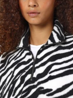 Noisy May ZEBRA PRINTED TOP 12 Noisy May ZEBRA PRINTED TOP -Noisy May Clothing Shop 27030112 Black 1100271 006