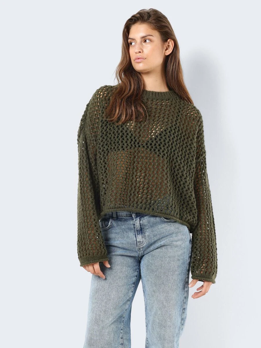 Noisy May OPEN WEAVE KNITTED PULLOVER 4 Noisy May OPEN WEAVE KNITTED PULLOVER - Image 2