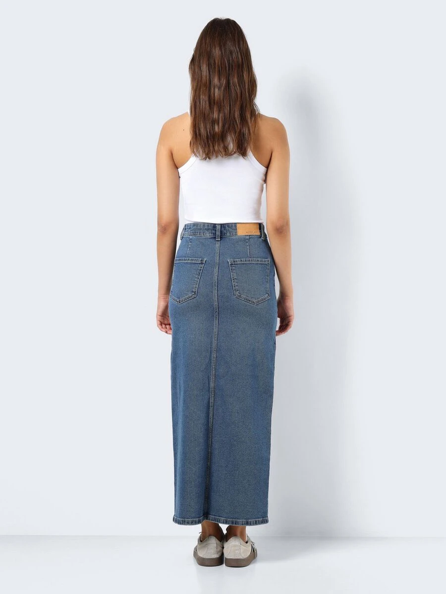 Noisy May LONG DENIM SKIRT 6 Noisy May LONG DENIM SKIRT - Image 4