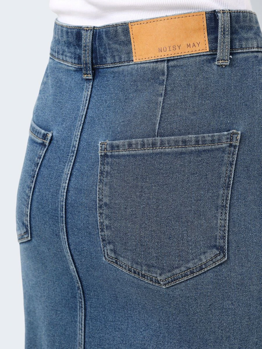 Noisy May LONG DENIM SKIRT 8 Noisy May LONG DENIM SKIRT - Image 6