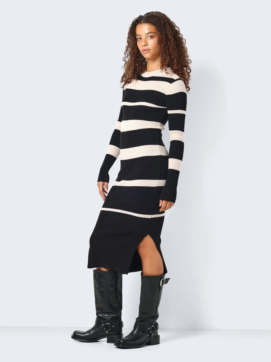 Noisy May STRIPED KNITTED DRESS 5 Noisy May STRIPED KNITTED DRESS - Image 3