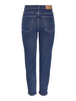 Noisy May NMMONI CROPPED HIGH WAISTED STRAIGHT FIT JEANS 17 Noisy May NMMONI CROPPED HIGH WAISTED STRAIGHT FIT JEANS -Noisy May Clothing Shop 27030448 DarkBlueDenim 002