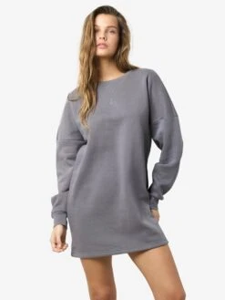 Noisy May SHORT SWEAT DRESS -Noisy May Clothing Shop 27030633 CharcoalGray 007