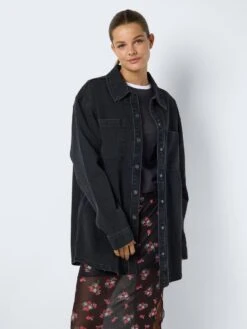 Noisy May DENIM SHACKET -Noisy May Clothing Shop 27031016 BlackDenim 007