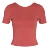 Noisy May SHORT SLEEVED OPEN BACK TOP 2 Noisy May SHORT SLEEVED OPEN BACK TOP -Noisy May Clothing Shop 27031149 MineralRed 001