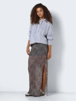Noisy May PRINTED MAXI SKIRT 11 Noisy May PRINTED MAXI SKIRT -Noisy May Clothing Shop 27031151 Oatmeal 1127478 004