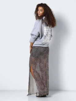 Noisy May PRINTED MAXI SKIRT 12 Noisy May PRINTED MAXI SKIRT -Noisy May Clothing Shop 27031151 Oatmeal 1127478 005