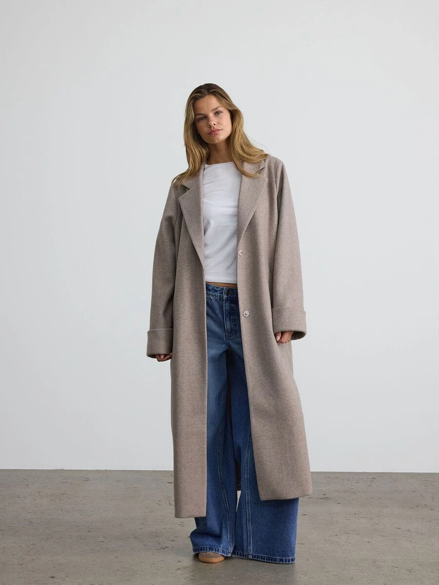 Noisy May LONGLINE COAT 10 Noisy May LONGLINE COAT - Image 8