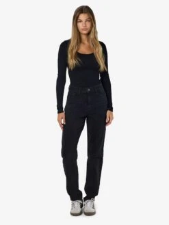 Noisy May NMDAISY MOM JEANS 15 Noisy May NMDAISY MOM JEANS -Noisy May Clothing Shop 27032319 BlackDenim 007