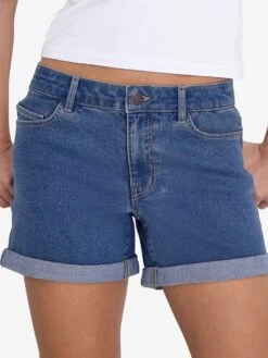Noisy May DENIM SHORTS -Noisy May Clothing Shop 27032489 MediumBlueDenim 006