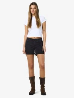 Noisy May SLIM FIT DENIM SHORTS -Noisy May Clothing Shop 27032490 Black 004