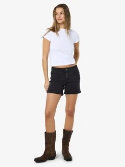 Noisy May SLIM FIT DENIM SHORTS -Noisy May Clothing Shop 27032490 Black 008