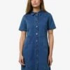 Noisy May NMNISA DENIM DRESS -Noisy May Clothing Shop 27032702 MediumBlueDenim 003