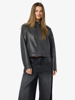 Noisy May PU FAUX LEATHER JACKET