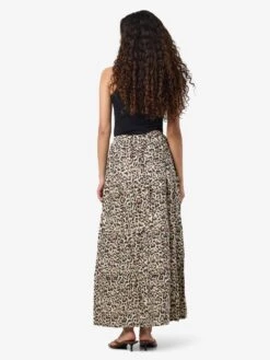 Noisy May TIERED MAXI SKIRT -Noisy May Clothing Shop 27033241 SilverMink 1241203 005