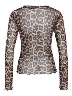 Noisy May CURVE MESH TOP -Noisy May Clothing Shop 27033708 Natural 1177607 002