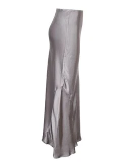 Noisy May METALLIC MAXI SKIRT -Noisy May Clothing Shop 27033850 GhostGray 008
