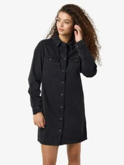 Noisy May NMNEW DENIM DRESS 15 Noisy May NMNEW DENIM DRESS -Noisy May Clothing Shop 27034104 BlackDenim 007