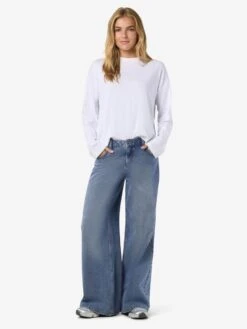 Noisy May NMANDY LOOSE-FIT JEANS 12 Noisy May NMANDY LOOSE-FIT JEANS -Noisy May Clothing Shop 27034155 MediumBlueDenim 004